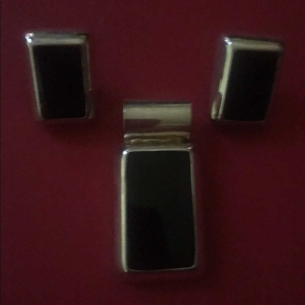 Matching Pendant and Earrings